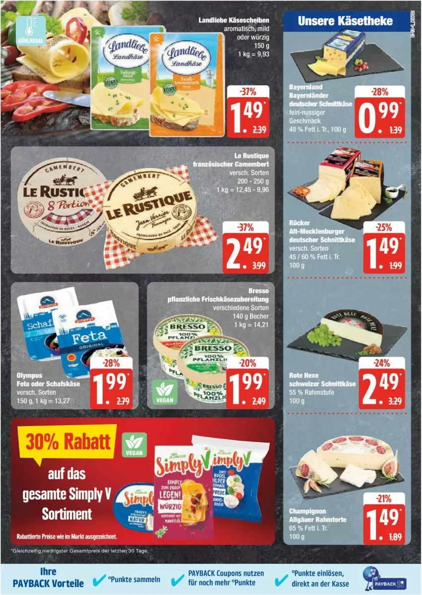 Aktueller Prospekt Edeka - Prospekte - von 06.01 bis 11.01.2025 - strona 13 - produkty: coupon, coupons, eier, eis, elle, Käse, käsetheke, ndk, payback, reis, tee, Ti, tisch