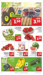 Gazetka promocyjna Marktkauf - Prospekt - Gazetka - ważna od 20.05 do 20.05.2023 - strona 12 - produkty: avocado, banane, bananen, Bau, beere, beeren, bio, deka, edeka bio, eimer, eis, erdbeere, erdbeeren, fleisch, früchte, heidelbeere, heidelbeeren, melone, pfirsich, pfirsiche, plattpfirsiche, reis, Schal, Schale, schnitten, tafeltrauben, Ti, trauben, wasser, wassermelone, ZTE, zucchini