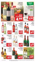 Gazetka promocyjna Marktkauf - Prospekt - Gazetka - ważna od 20.05 do 20.05.2023 - strona 25 - produkty: Absolut Vodka, alkohol, aperol, bio, deka, doppio passo, ecco, eis, flasche, getränk, Gläser, LG, licor, licor 43, martini, ouzo, ouzo 12, passo, primitivo, prosecco, reis, Ria, riserva, rotkäppchen, rotwein, rum, Ti, vodka, wein, ZTE