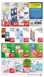 Gazetka promocyjna Marktkauf - Prospekt - Gazetka - ważna od 20.05 do 20.05.2023 - strona 27 - produkty: bio, bürste, coupon, coupons, creme, Dr. Best, duschgel, eis, elkos, erde, felgen, feuchttücher, flasche, frucht, früchte, gin, haarspray, hipp, lack, LG, magnesium, mundwasser, nivea, oder schaumfestiger, Odol, odol med, odol med3, Odol-med 3, reis, riegel, schaumfestiger, shampoo, sofortrabatt, spülung, Ti, tücher, wasser, Wella, wellaflex, zahnbürste, zahncreme, ZTE