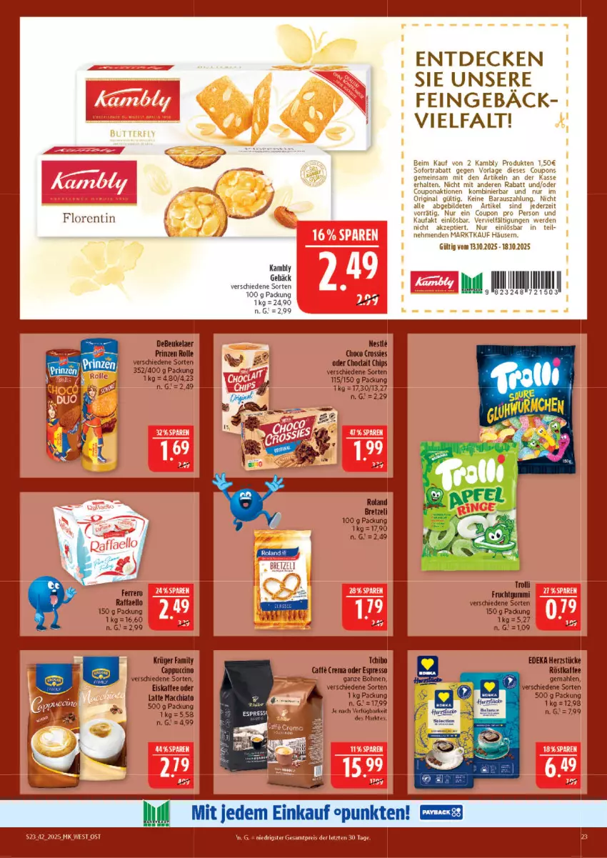 Aktueller Prospekt Marktkauf - Prospekt - von 12.10 bis 18.10.2025 - strona 23 - produkty: bett, coupon, coupons, debeukelaer, decke, erde, gin, prinzen rolle, sofortrabatt, Ti