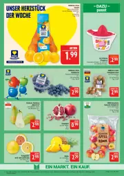 Gazetka promocyjna Marktkauf - Prospekt - Gazetka - ważna od 18.10 do 18.10.2025 - strona 8 - produkty: ananas, apfel, Bau, beere, beeren, Birnen, braun, champignon, champignons, champignons braun, deka, discount, eis, fleisch, grana, granatapfel, heidelbeere, heidelbeeren, honig, Honigpomelo, obst, orange, orangen, Pomelo, Rana, reis, sac, tafeläpfel, tafelbirnen, Ti, Zitruspresse