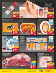 Gazetka promocyjna Netto Marken-Discount - Filial-Angebote - Gazetka - ważna od 10.12 do 10.12.2022 - strona 17 - produkty: angebot, auer, aufschnitt, Bau, Bauer, Bauernschinken, bestpreis, bifi, buch, curry, eis, fleisch, fleischwurst, Geflügel, gin, gulasch, Holz, jungbullen, Käse, leberkäs, leberkäse, nuss, reis, salami, schinken, Ti, Ungarische Salami, wiener, wurst, ZTE