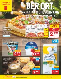 Gazetka promocyjna Netto Marken-Discount - Filial-Angebote - Gazetka - ważna od 10.12 do 10.12.2022 - strona 18 - produkty: bestpreis, creme, dessert, eis, eiscreme, joghur, joghurt, kühlregal, kühlschrank, landliebe, landmilch, mascarpone, milch, ndk, pizza, regal, reis, Schrank, Ti, weihenstephan