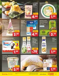 Gazetka promocyjna Netto Marken-Discount - Filial-Angebote - Gazetka - ważna od 10.12 do 10.12.2022 - strona 19 - produkty: angebot, antipasti, asti, bestpreis, cookie, creme, culinesse, eis, ente, iglo, keks, Kinder, kinder pingui, lachs, Lätzche, Le Rustique, nuggets, pingui, rama, rama cremefine, Rama Culinesse, reis, Ti, Wild, wildlachs, ZTE