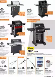 Gazetka promocyjna Obi - Prospekte - Gazetka - ważna od 29.05 do 29.05.2022 - strona 13 - produkty: auer, auto, braten, briketts, bürste, char-broil, edelstahl, eis, elle, gasgrill, grill, grill-holzkohle, grillfläche, grillzange, Holz, holzkohle, Kamin, Kocher, mac, marinade, Ofen, rama, Reinigung, reinigungsbürste, reis, thermometer, Ti, tiefpreis, tisch, weber