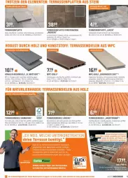 Gazetka promocyjna Obi - Prospekte - Gazetka - ważna od 29.05 do 29.05.2022 - strona 5 - produkty: Bau, braun, feinsteinzeug, Holz, latte, mac, natur, pilze, rel, rwe, sekt, terrassenplatte, Ti