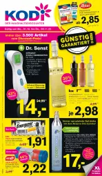 Gazetka promocyjna Kodi - Prospekte - Gazetka - ważna od 03.11 do 03.11.2022 - strona 1 - produkty: batterie, batterien, bio, chardonnay, discount, eis, elle, flasche, getränk, getränke, lebensmittel, merl, merlot, reis, riesling, Soda, sodastream, Sprudel, teller, thermometer, Ti, wasser, wassersprudler