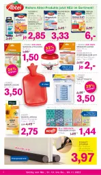 Gazetka promocyjna Kodi - Prospekte - Gazetka - ważna od 03.11 do 03.11.2022 - strona 2 - produkty: Abtei, Bad, balsam, bambus, Brei, eis, erde, flasche, kneipp, kraft, magnesium, magnesium 400, meersalz, pflaster, reis, salz, tablet, tablett, Tablette, Tasche, taschen, taschentücher, Ti, topper, tücher, vita, Vitamin C, Zugluftstopper