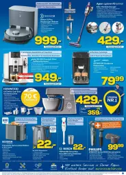 Gazetka promocyjna Euronics - Prospekte - Gazetka - ważna od 07.09 do 07.09.2022 - strona 7 - produkty: auto, bosch, brötchen, brötchenaufsatz, Dyson, edelstahl, eier, elle, kaffee, kaffeevollautomat, küche, Küchen, küchenmaschine, leine, LG, quad, rel, Schal, tasse, tee, Ti, Tiere, toast