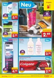 Gazetka promocyjna Netto Marken-Discount - Filial Angebote - Gazetka - ważna od 15.01 do 15.01.2022 - strona 23 - produkty: angebot, auer, colgate, creme, dauertiefpreis, duschcreme, eis, ente, handcreme, LG, Max White, natur, nature box, reis, shampoo, Ti, tiefpreis, zahncreme, ZTE