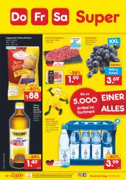 Gazetka promocyjna Netto Marken-Discount - Filial Angebote - Gazetka - ważna od 15.01 do 15.01.2022 - strona 30 - produkty: Alwa, beere, beeren, blume, blumen, blumenöl, braten, brötchen, coppenrath, eis, fleisch, hackfleisch, heidelbeere, heidelbeeren, mineralwasser, Mineralwasser Classic, natur, ndk, reis, rel, Schal, Schale, schwein, schweine, sonnenblume, sonnenblumen, sonnenblumenöl, Spreequell, thomy, Ti, versandkostenfrei, vita, wasser, wein, weine