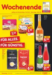 Gazetka promocyjna Netto Marken-Discount - Filial Angebote - Gazetka - ważna od 15.01 do 15.01.2022 - strona 31 - produkty: angebot, bohne, bohnen, butter, caffè crema, chantré, dallmayr, ecco, espresso, frucht, fruchtsecco, Grießpudding, intenso, kaffee, kaffeebohnen, landliebe, milch, oder espresso, pudding, rotkäppchen, sac, sahne, sekt, Ti, wein, weinbrand, ZTE