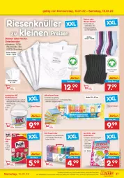 Gazetka promocyjna Netto Marken-Discount - Filial Angebote - Gazetka - ważna od 15.01 do 15.01.2022 - strona 37 - produkty: angebot, Bau, baumwolle, bio, buch, eis, erde, fasermaler, hemd, hemden, koffer, kraft, leine, mikrofaser, Mikrofasertücher, reis, Ria, socken, Stickerbuch, Ti, tisch, tücher, Unterhemd, unterhemden, wasser, wolle, ZTE