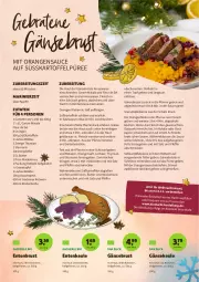 Gazetka promocyjna Denns Biomarkt - Prospekte - Gazetka - ważna od 18.12 do 18.12.2021 - strona 3 - produkty: apfel, Bau, bio, braten, braun, Brühe, butter, decke, Duck, eis, elle, ente, Entenbrust, Entenkeule, , filet, filets, fleisch, Gänsebrust, grana, granatapfel, granatapfelkerne, kartoffel, kartoffeln, Kartoffelpüree, kühlschrank, LG, Muskatnuss, nuss, orange, orangen, orangensaft, papier, pfanne, pfeffer, püree, Rana, rind, rinder, ring, rotkohl, rotwein, saft, salz, sauce, Schal, Schale, schneidebrett, Schrank, schüssel, Speck, Süßkartoffeln, teller, Ti, Tiere, topf, wasser, wein, WICK, würfel, zitrone, zitronen