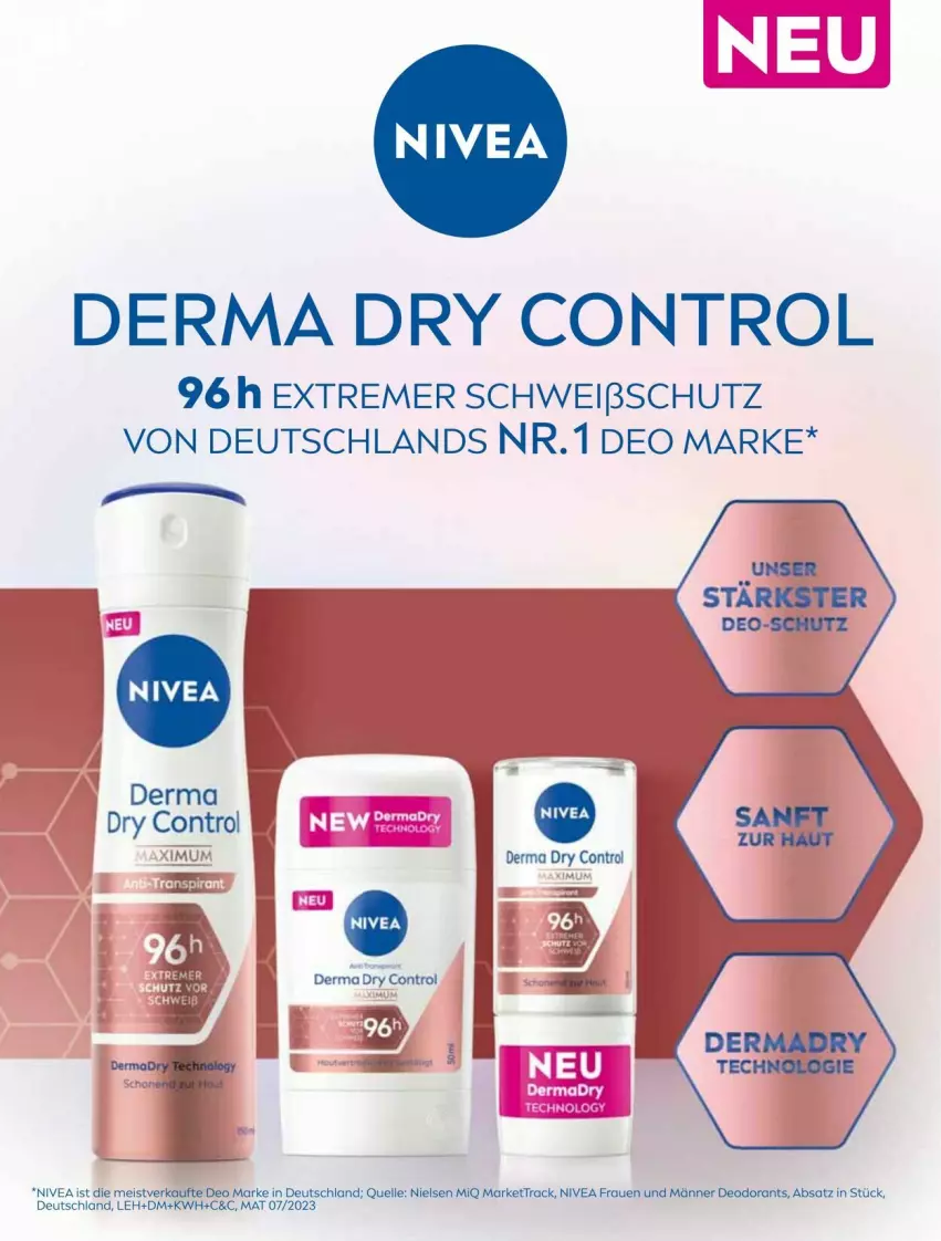 Aktueller Prospekt Dm Drogerie - Prospekte - von 01.02 bis 29.02.2024 - strona 86 - produkty: deo, deodorant, eis, elle, nivea