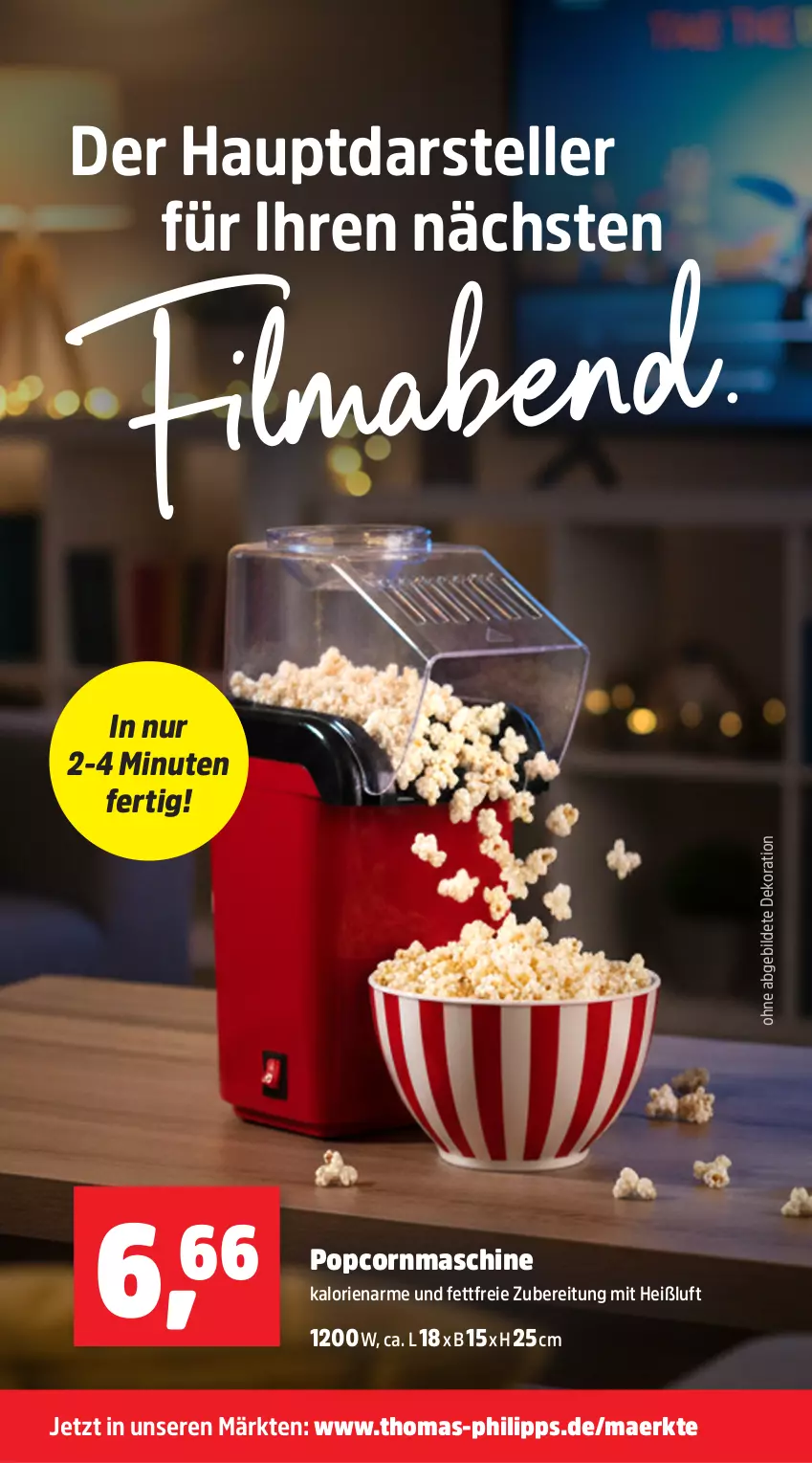 Aktueller Prospekt Thomas Philipps - von 15.12 bis 20.12.2025 - strona 8 - produkty: dekoration, elle, popcorn, Popcornmaschine, teller, Ti