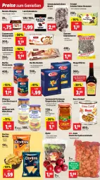 Gazetka promocyjna Thomas Philipps - Gazetka - ważna od 20.12 do 20.12.2025 - strona 18 - produkty: auer, banane, bananen, barilla, Bau, Bauer, blume, blumen, bockwurst, bonbons, burger, coppenrath, creme, Doritos, eintopf, eis, Geflügel, gelee, hartweizen, Lakritz, Letscho, maggi, maggi würze, nacho, Nachos, nudel, nudeln, nuss, nuss-nougat-creme, nutella, paprika, pasta, reis, sac, saft, salz, sauce, schoko, schokolade, schokoladen, Soße, Speisezwiebeln, Ti, tomate, tomaten, topf, wurst, würstchen, zucker, zwiebel, zwiebeln