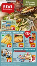 Gazetka promocyjna Rewe - Prospekte - Gazetka - ważna od 20.04 do 20.04.2024 - strona 1 - produkty: aktionspreis, aprikose, aufstrich, banane, bananen, Becher, beere, bio, coupon, coupons, die ofenfrische, Dr. Oetker, eis, erdbeere, frucht, fruchtaufstrich, grill, hollandaise, Käse, konfitüre, konfitüre extra, krombache, krombacher, leberwurst, LG, nuss, Ofen, reis, rügenwalder, sauce, Schwartau, spargel, tee, teewurst, telefon, thomy, thomy les sauces, Ti, uhr, wurst