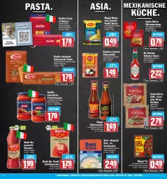 Gazetka promocyjna Aez - Prospekte - Gazetka - ważna od 02.09 do 02.09.2023 - strona 10 - produkty: bamboo, barilla, beutel, bio, eis, flasche, gin, italienische pasta, kochbeutel, kokos, kokosmilch, maggi, maggi fix, milch, Mutti, nudel, pasta, pasta-sauce, reis, Ria, sauce, saucen, snack, spaghetti, tabasco, Ti, tomate, tomaten, tortilla, tortillas, wrap, würzsauce, würzsaucen, ZTE