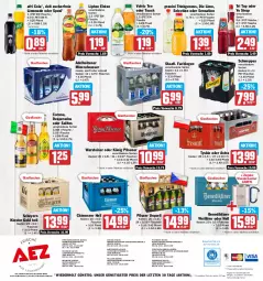 Gazetka promocyjna Aez - Prospekte - Gazetka - ważna od 02.09 do 02.09.2023 - strona 16 - produkty: adelholzener, AEZ, Afri Cola, Alwa, Astra, Becher, Benediktiner, bier, buch, cola, corona, deit, desperados, drucker, eis, eistee, elle, Engel, ente, fisch, flasche, Germ, glasflasche, granini, Holz, kerze, könig pilsener, limo, limonade, lipton, mineralwasser, natur, nuss, perla, pils, pilsener, pilsner, pilsner urquell, reis, rel, ring, rum, schweppes, sirup, Spezi, Staatl. Fachingen, steiner, tee, teller, Ti, tyskie, uhr, volvic, warsteiner, wasser, Yo, ZTE, zucker