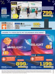 Gazetka promocyjna Berlet - Markt ändern > - Gazetka - ważna od 12.11 do 12.11.2023 - strona 3 - produkty: consors finanz, eimer, eis, LG, mastercard, Philips, reis, Samsung, soundbar, Ti