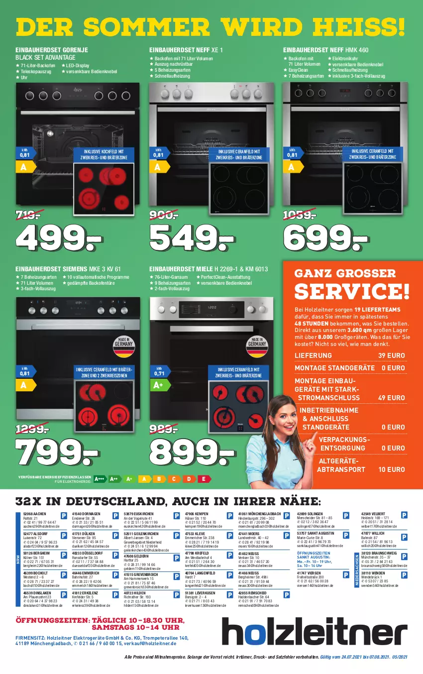 Aktueller Prospekt Holzleitner - Prospekte - von 24.07 bis 07.08.2021 - strona 6