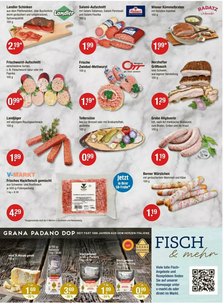 Aktueller Prospekt Vmarkt - Prospekte - von 23.05 bis 29.05.2024 - strona 3 - produkty: angebot, angebote, aufschnitt, Bau, braten, bratwurst, brot, buch, eis, elle, fisch, fleisch, fleischwurst, frischwurst-aufschnitt, grill, Grillbauch, hackfleisch, hackfleisch gemischt, Holz, kartoffel, kartoffeln, Käse, Kraut, landjäger, LG, mac, merl, Mett, mettwurst, natur, Omep, paprika, Rauch, rezept, rind, rindfleisch, salami, schinken, schwein, schweine, spitzenqualität, teller, Ti, wein, weine, wiener, wurst, würstchen, zwiebel