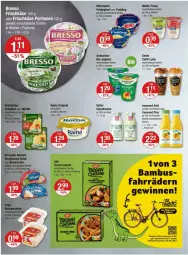 Gazetka promocyjna Vmarkt - Prospekte - Gazetka - ważna od 29.05 do 29.05.2024 - strona 6 - produkty: bambus, Becher, bio, bio-joghurt, bresso, eis, emmi, feinjoghurt, flasche, frischkäse, froop, gin, iglo, Innocent, joghur, joghurt, Käse, knoblauch, latte, mövenpick, Müller, müller froop, pudding, rama, saft, salat, Ti