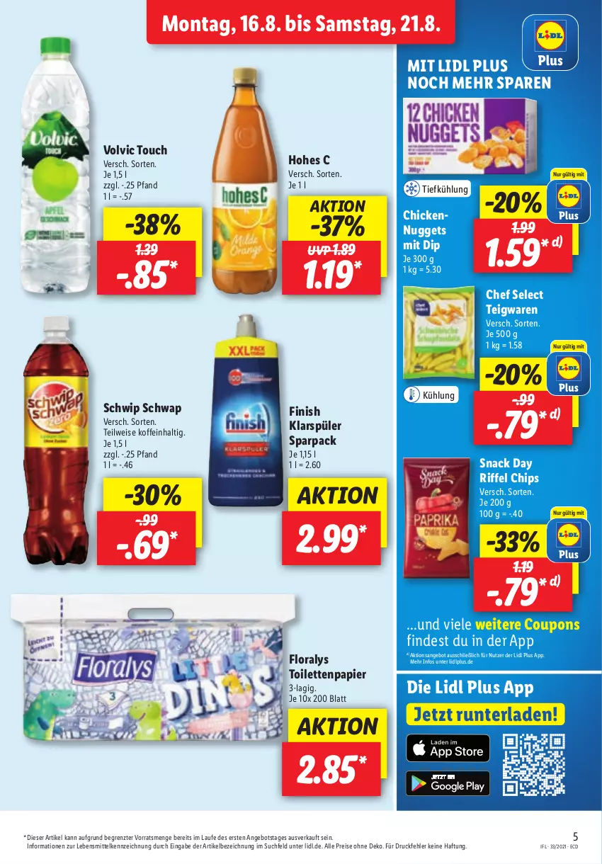 Aktueller Prospekt Lidl - Aktionsprospekt - von 16.08 bis 21.08.2021 - strona 5