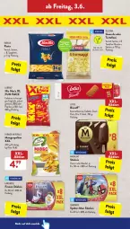 Gazetka promocyjna AldiSud - ALDI Aktuell - Gazetka - ważna od 04.06 do 04.06.2022 - strona 26 - produkty: aldi, barilla, biscoff, eis, ente, erdnüsse, gewürz, gnocchi, hilcona, karamell, langnese, LG, lorenz, magnum, mandel, mango, mangos, natur, natura, paprika, pasta, pesto, reis, ricotta, sauce, snack, spaghetti, spider-man, stieleis, Ti, torte, tortelloni