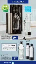 Gazetka promocyjna AldiSud - ALDI Aktuell - Gazetka - ważna od 04.06 do 04.06.2022 - strona 4 - produkty: aldi, flasche, glasflasche, glaskaraffe, Karaffe, nuss, pet-flasche, pet-flaschen, rwe, Soda, Sport, spülmaschinen, Ti, wasser, wassersprudler