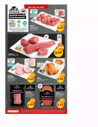 Gazetka promocyjna Penny - Prospekte - Gazetka - ważna od 09.12 do 09.12.2023 - strona 7 - produkty: eis, ente, Gefügel, gulasch, kalbsschnitzel, minutensteaks, rind, ritter, schnitzel, schwein, schweine, steak, steaks, tee, wein, weine