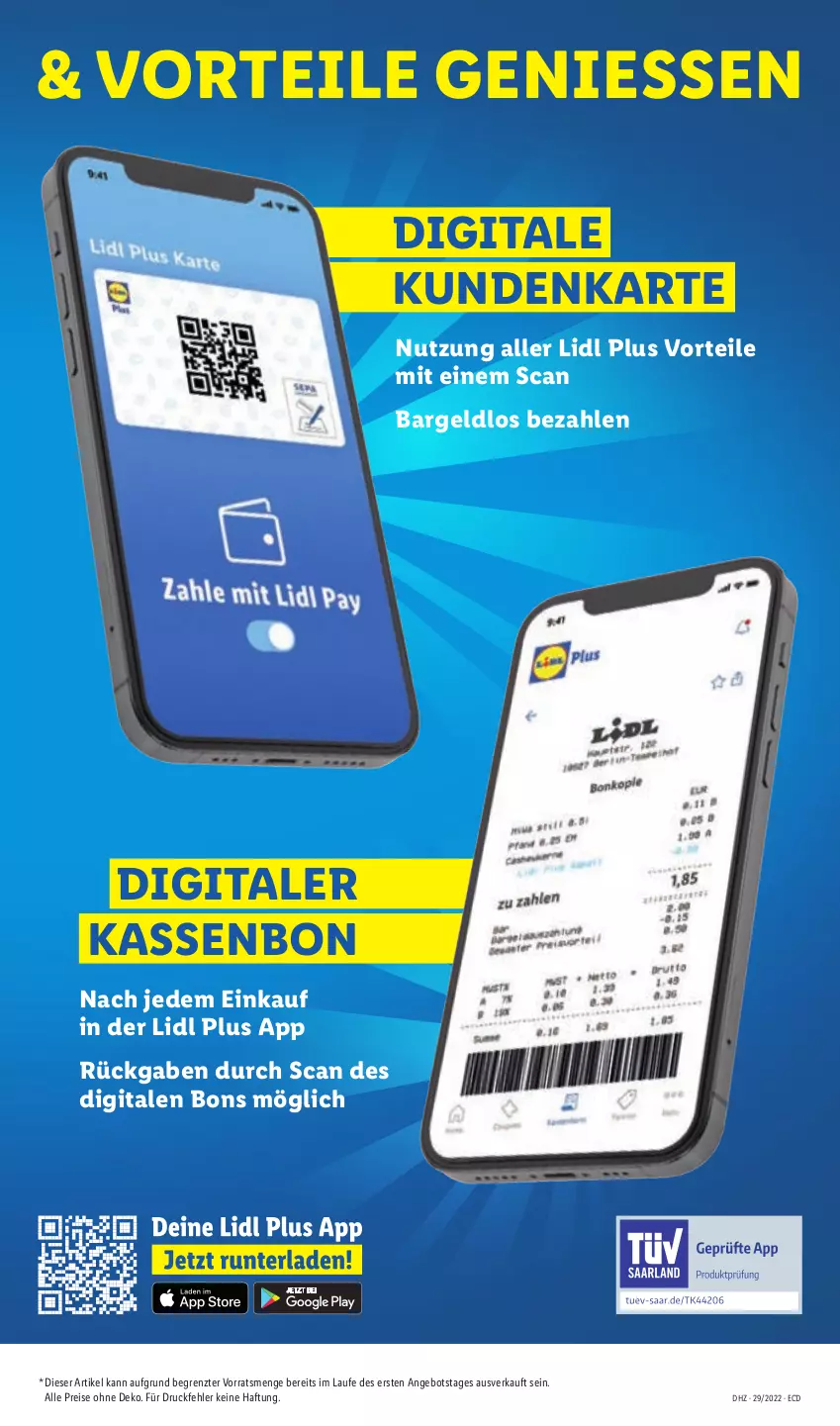 Aktueller Prospekt Lidl - Aktionsprospekt - von 18.07 bis 23.07.2022 - strona 49 - produkty: angebot, eis, reis, Ti, ZTE