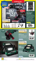 Gazetka promocyjna Lidl - Aktionsprospekt - Gazetka - ważna od 23.07 do 23.07.2022 - strona 16 - produkty: akku, Akku-Schlagbohrschrauber, Bank, Bohrschrauber, deka, koffer, ladegerät, ladekabel, ndk, Parkside, powerbank, Schal, Schale, Ti, usb, Winkelschleifer