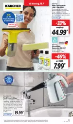 Gazetka promocyjna Lidl - Aktionsprospekt - Gazetka - ważna od 23.07 do 23.07.2022 - strona 21 - produkty: akku, angebot, dampfreiniger, dell, eis, elle, fenster, fenstersauger, flasche, Glasreiniger, Kärcher, maille, mikrofaser, Mode, reiniger, Reinigung, Reinigungsmittel, reis, silvercrest, sprühflasche, Ti, wasser, wassertank, ZTE