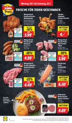 Gazetka promocyjna Lidl - Aktionsprospekt - Gazetka - ważna od 23.07 do 23.07.2022 - strona 4 - produkty: bratwurst, brötchen, eis, elle, filet, filets, fisch, fische, Fischer, forelle, grill, grobe bratwurst, kotelett, lachs, lebensmittel, mac, mais, Meister, nackenkoteletts, preisvorteil, pute, Rauch, reis, rel, rind, rinder, schwein, schweine, schweinenacken, steak, steaks, Ti, wein, weine, wurst