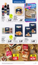 Gazetka promocyjna Lidl - Aktionsprospekt - Gazetka - ważna od 23.07 do 23.07.2022 - strona 45 - produkty: angebot, balsam, balsamico, bohne, bohnen, brot, caffè crema, cantuccini, cin, dell, eis, Fladenbrot, italiamo, keks, kekse, kuchen, lavazza, mac, Macarons, Mürbteig, reis, rezept, rezepte, sauce, saucen, Ti, tuc, ZTE