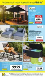 Gazetka promocyjna Lidl - Aktionsprospekt - Gazetka - ważna od 23.07 do 23.07.2022 - strona 54 - produkty: angebot, angebote, asti, braun, eis, elle, ente, Garten, hocker, kissen, Liege, ndk, pavillon, reis, rel, Ria, Schal, Schale, Sport, telefon, Ti, tisch, uhr, weck, ZTE