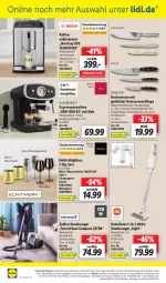 Gazetka promocyjna Lidl - Aktionsprospekt - Gazetka - ważna od 23.07 do 23.07.2022 - strona 56 - produkty: akku, angebot, angebote, auto, bürste, bürsten, champagne, champagner, edelstahl, eis, elle, ernesto, espresso, Gläser, kaffee, kaffeevollautomat, LG, messer, ndk, reis, rel, Schal, Schale, sekt, silvercrest, staubsauger, telefon, Ti, uhr, wandhalterung, wasser, wassertank, wein, Weingläser