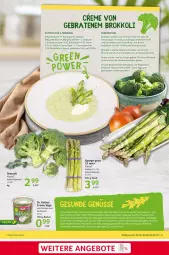 Gazetka promocyjna Selgros - Plantbasedrezepte - Gazetka - ważna od 05.04 do 05.04.2023 - strona 5 - produkty: angebot, angebote, avocado, Becher, beko, braten, brokkoli, Brühe, creme, Dr. Oetker, Gemüsebrühe, grüner spargel, kartoffel, kartoffeln, knoblauch, leine, Löffel, mais, pfanne, pfeffer, salz, schnitten, sesam, spargel, spargel grün, suppe, topf, Weißkohl, würfel, zwiebel, zwiebeln