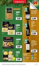 Gazetka promocyjna Lidl - Aktionsprospekt - Gazetka - ważna od 23.12 do 23.12.2023 - strona 17 - produkty: angebot, Cap, coupon, eis, elle, Knödel, Morelli, pasta, reis, rel, rotwein, Tagliolini, tempranillo, Ti, Trüffel, wein, ZTE