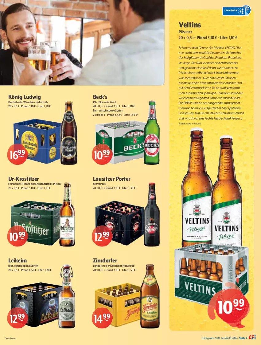 Aktueller Prospekt Getraenke Hoffmann - Prospekte - von 21.03 bis 26.03.2022 - strona 7 - produkty: alkohol, Benediktiner, bier, Biere, eis, elle, gin, Heu, jever, kellerbier, kräuter, kräutern, mac, malz, natur, nuss, Paula, paulaner, pils, pilsener, pilsner, Rauch, reis, Spezi, Ti, veltins, veltins pilsener, vita, vitamalz, weissbier, zitrone, zitronen