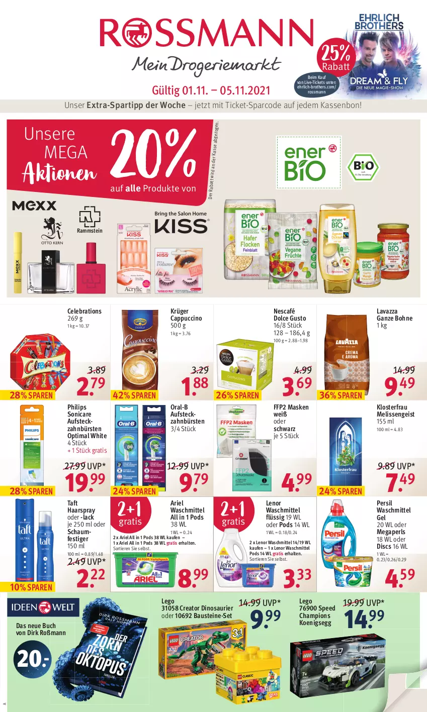 Aktueller Prospekt Rossmann - Prospekte - von 01.11 bis 05.11.2021 - strona 1