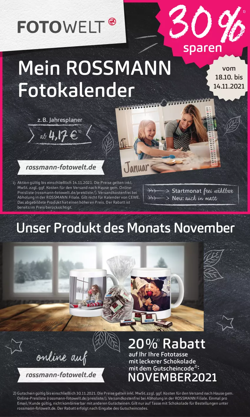 Aktueller Prospekt Rossmann - Prospekte - von 01.11 bis 05.11.2021 - strona 19