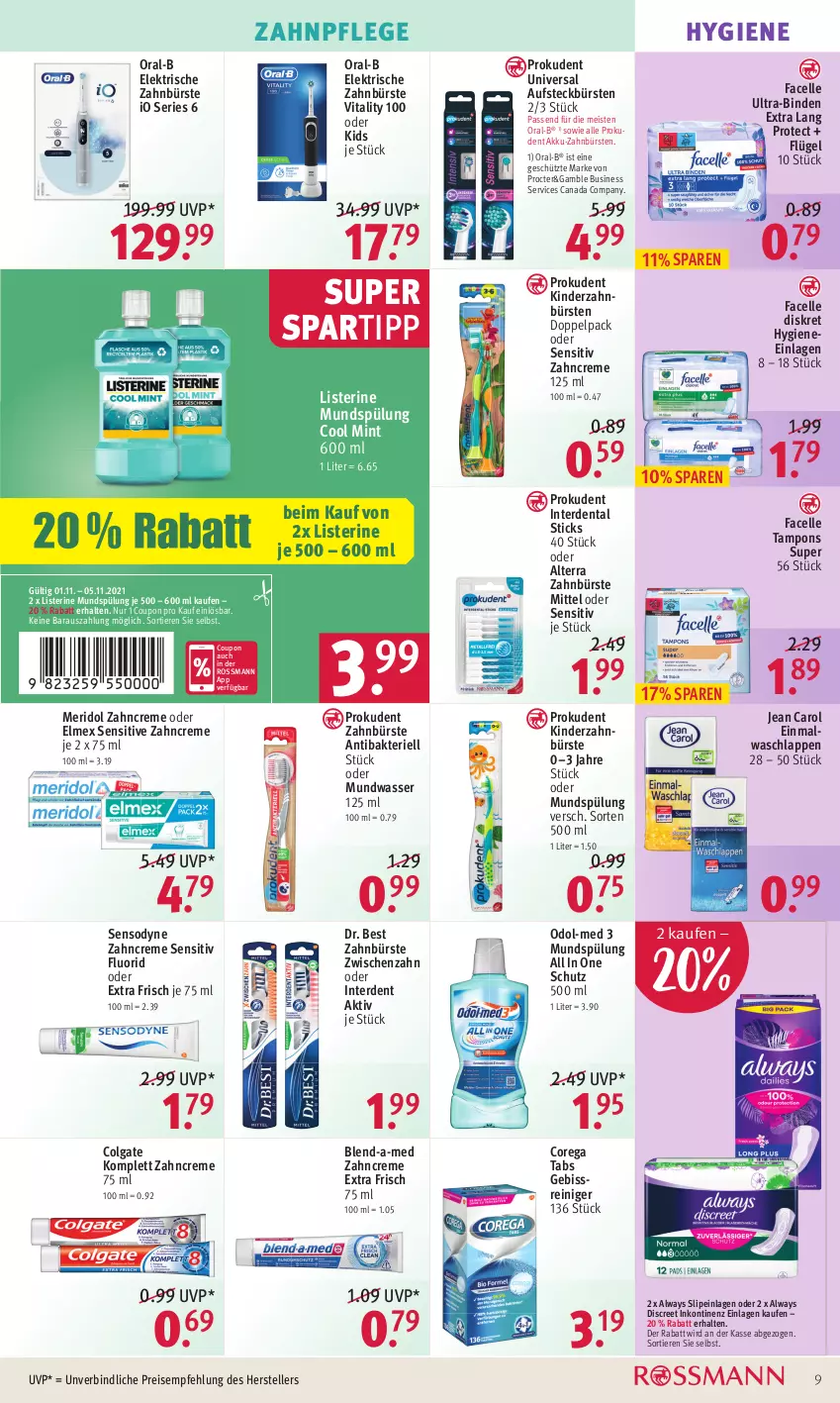 Aktueller Prospekt Rossmann - Prospekte - von 01.11 bis 05.11.2021 - strona 9