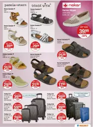 Gazetka promocyjna Vmarkt - Prospekte - Gazetka - ważna od 08.05 do 08.05.2024 - strona 21 - produkty: braun, pantolette, Ria, sandale, Schal, Schale, slip, Slipper, trolley, vita