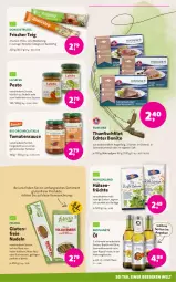 Gazetka promocyjna Denns Biomarkt - Gazetka - ważna od 27.08 do 27.08.2024 - strona 7 - produkty: angebot, aust, bio, blätterteig, blume, blumen, blumenöl, buch, eier, eis, elle, ente, filet, fisch, flasche, früchte, hafer, hülsenfrüchte, ilag, in olivenöl, korn, mais, nudel, nudeln, nuss, olive, oliven, olivenöl, pesto, pizza, rapsöl, reis, rwe, saft, sauce, saucen, senf, sonnenblume, sonnenblumen, sonnenblumenöl, Strudel, thunfisch, Ti, tomate, tomaten, tomatensauce