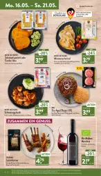 Gazetka promocyjna Aldi Nord - Aldi-Vorschau - Gazetka - ważna od 21.05 do 21.05.2022 - strona 4 - produkty: bio, braten, brustfilet, burger, cordon bleu, eis, filet, flasche, fleisch, gin, grill, gulasch, hähnchenbrust, hähnchenbrustfilet, kräuter, lamm, marinade, minutenschnitzel, nuss, rind, rotwein, schinken, schnitten, schnitzel, schwein, schweine, schweinegulasch, Ti, wein, weine, ZTE