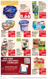 Gazetka promocyjna Kaufland - Prospekt - Gazetka - ważna od 26.07 do 26.07.2023 - strona 22 - produkty: ACC, aioli, angebot, auer, ball, Becher, bio, butter, chia, deli reform, ehrmann, eis, fisch, flasche, fleisch, früchte, früchten, Garten, gin, hafer, HP, kräuter, kräuter-butter, kräuterbutter, mac, macchiato, margarine, maultaschen, meggle, mövenpick, obst, obstgarten, pudding, quark, ricotta, rwe, sahne, Sauerrahm, spinat, steinhaus, Tasche, taschen, Ti, torte, tortelloni, vita, Vitamine, ZTE